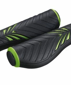 BIKE ATTITUDE Håndtag Sæt Grøn/sort Med Gel