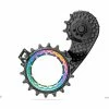 AbsoluteBlack HOLLOWcage Pulleyhjul SRAM AXS Road Sort/Oil Slick