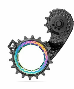 AbsoluteBlack HOLLOWcage Pulleyhjul SRAM AXS Road Sort/Oil Slick