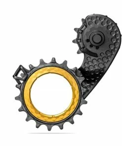 AbsoluteBlack HOLLOWcage Pulleyhjul Shimano R8000/R9100 Sort/Guld
