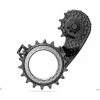 AbsoluteBlack HOLLOWcage Pulleyhjul Shimano R8000/R9100 Sort/Sølv