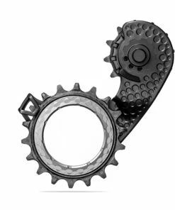 AbsoluteBlack HOLLOWcage Pulleyhjul Shimano R8000/R9100 Sort/Sølv