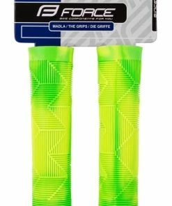 Force BMX145 Gummihåndtag Grøn/Gul