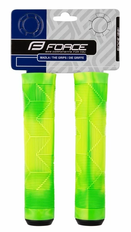 Force BMX145 Gummihåndtag Grøn/Gul