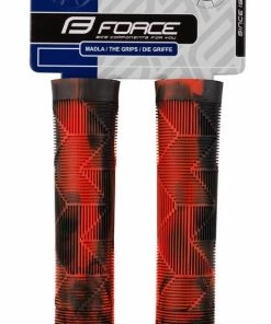 Force BMX145 Gummihåndtag Sort/Rød