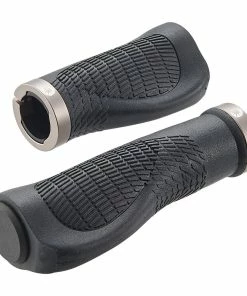 Håndtag Bike Attitude Ergonomisk Sort Med Gel 90/125 Mm M/skrue