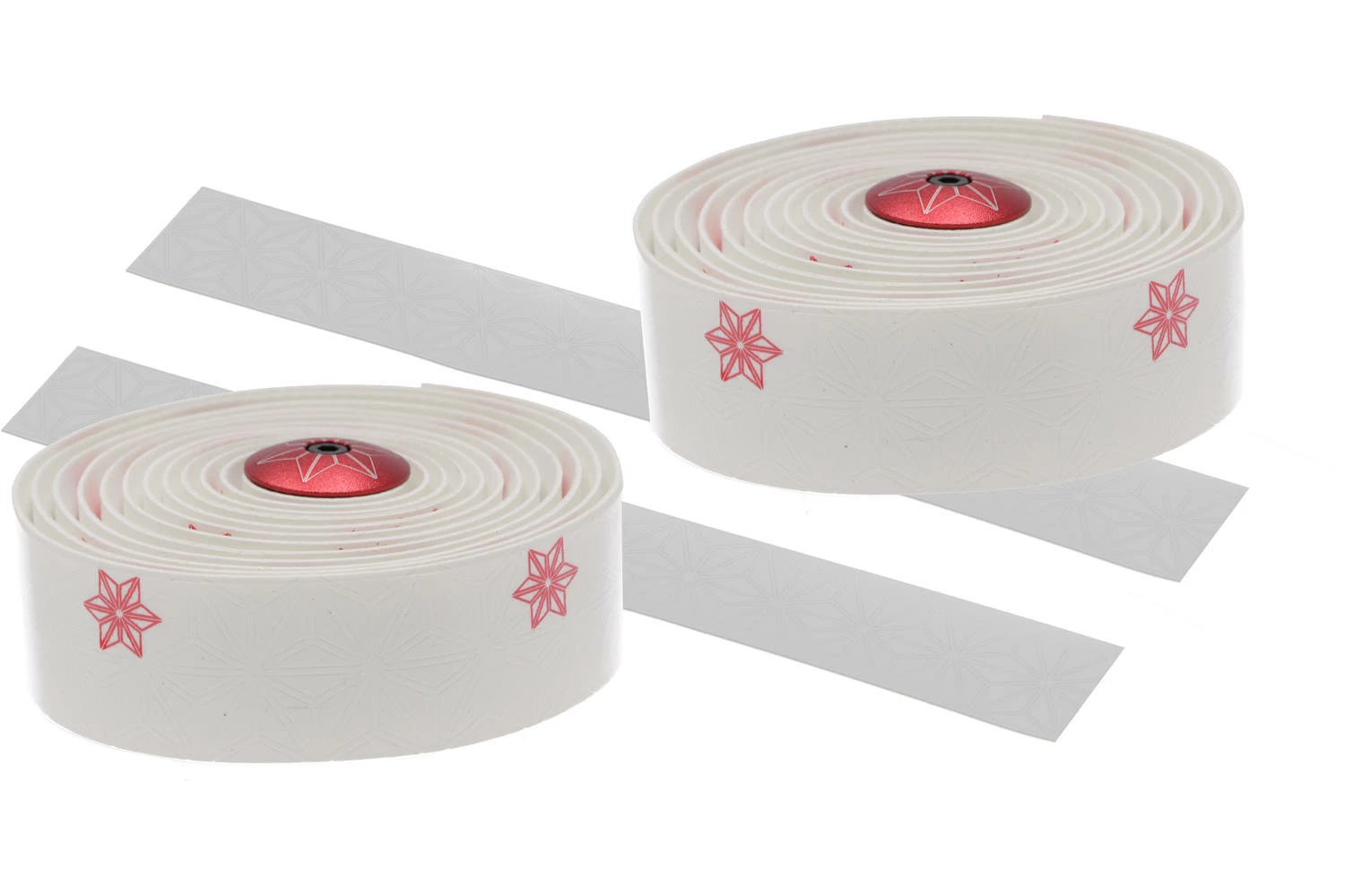 Supacaz Styrbånd Galaxy Hvid/Rød 1 Supacaz Styrbånd Galaxy Hvid/Rød