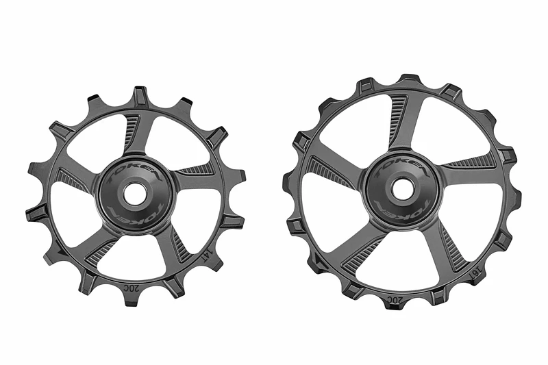 Token 14/16 Tands Pulleyhjul Til 12 Speed MTB Sort 1 Token 14/16 Tands Pulleyhjul Til 12 Speed MTB Sort