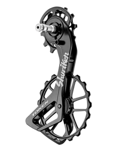 Token Shuriken Oversize Pulleyhjul Sort