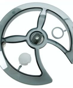 CAVO Kædeskærm / Ring Til 46-48 Tænder Sort