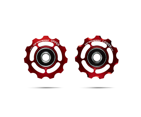 CeramicSpeed Keramiske Pulleyhjul Rød Shimano 11-speed 1 CeramicSpeed Keramiske Pulleyhjul Rød Shimano 11-speed