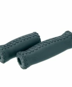 BIKE ATTITUDE Håndtagssæt Sort Læderlook 127mm Og 90 Mm